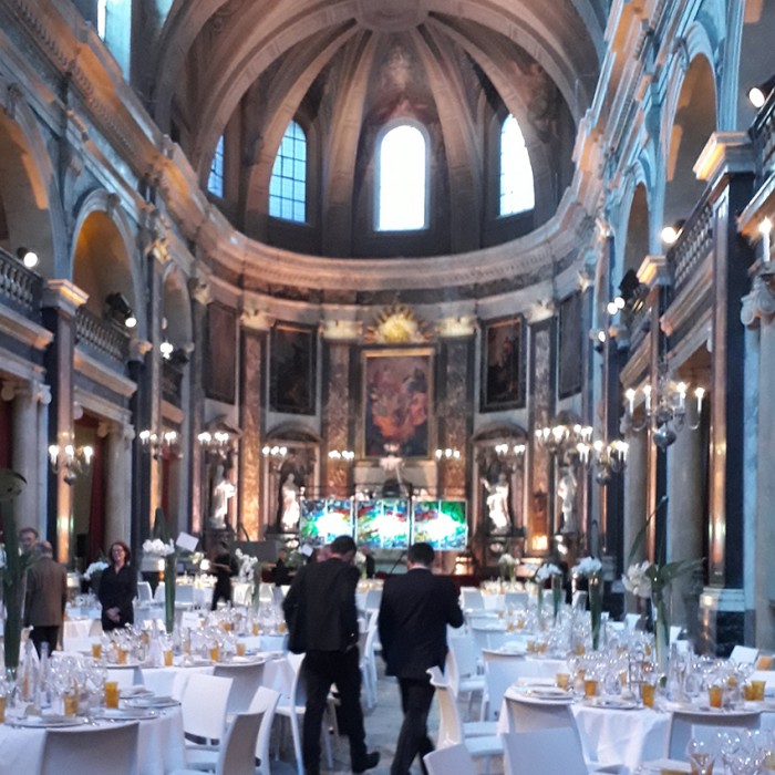Gala de la CSFE à la Chapelle de la Trinité de Lyon en juin 2017