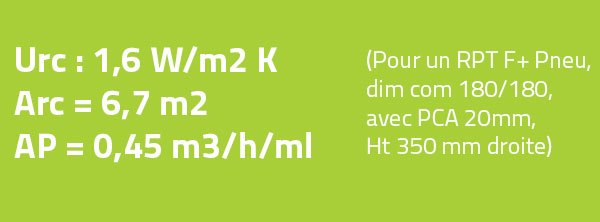 Caractéristiques URC Bluesteel RPT F+ Pneu