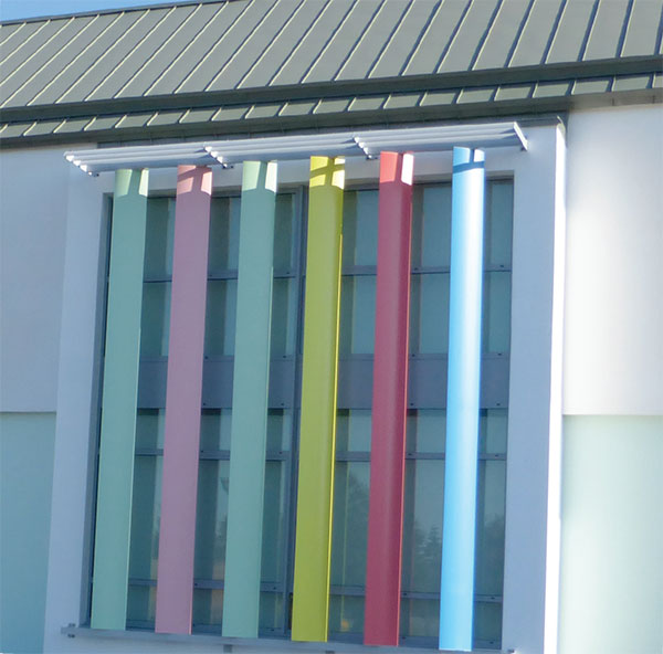 Brise-soleil en aluminium Bluetek