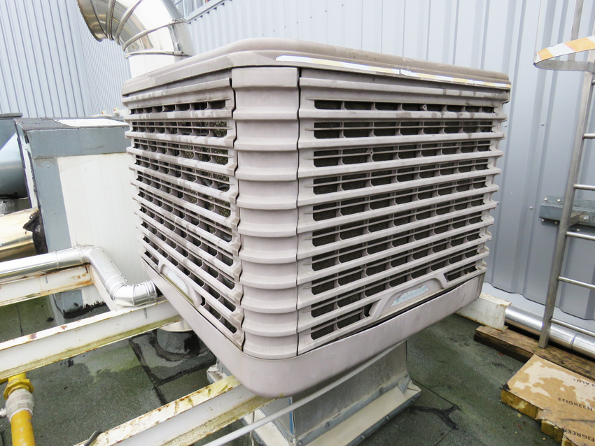 Installation adiabatique (bio-climatisation) Alsalor Semecourt (FR-57) rafraîchissement air secteur four cuisson