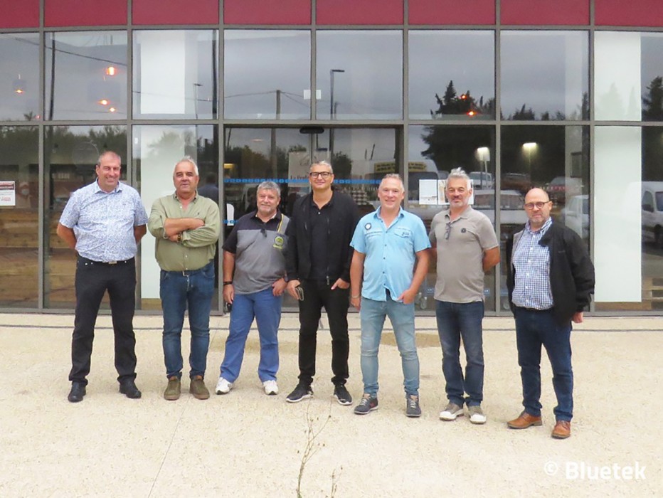 Visite caves Richemer par comité Bluetek juin 2021