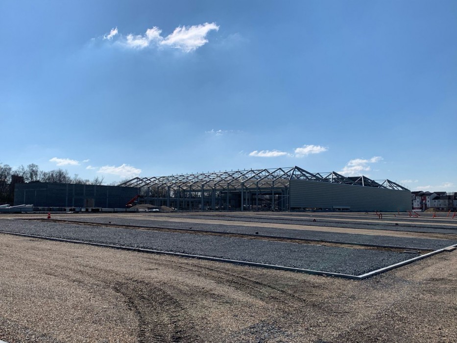 Montage des premières chapelles Desjardins Cléon