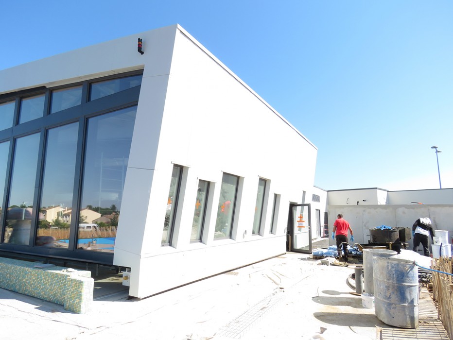 Publireportage Bluetek piscine Héraclès Montpellier