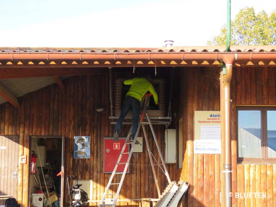 Installation adiabatique Communauté Taizé