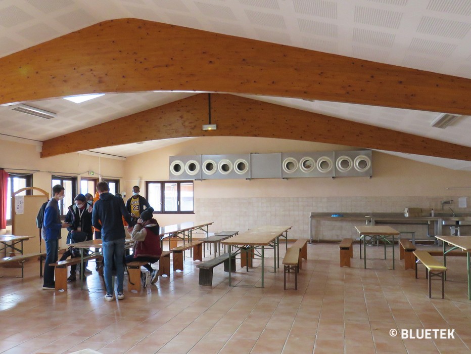 Installation adiabatique intérieure Taizé