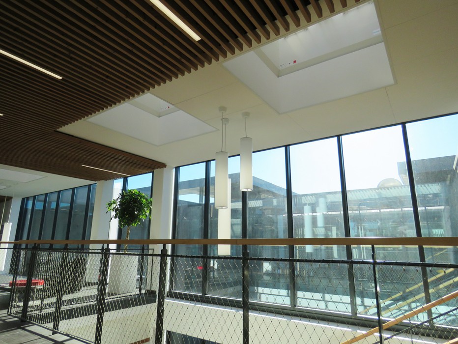 Lanterneaux Steel Inside cage d'escalier Septeo AMG Architectes