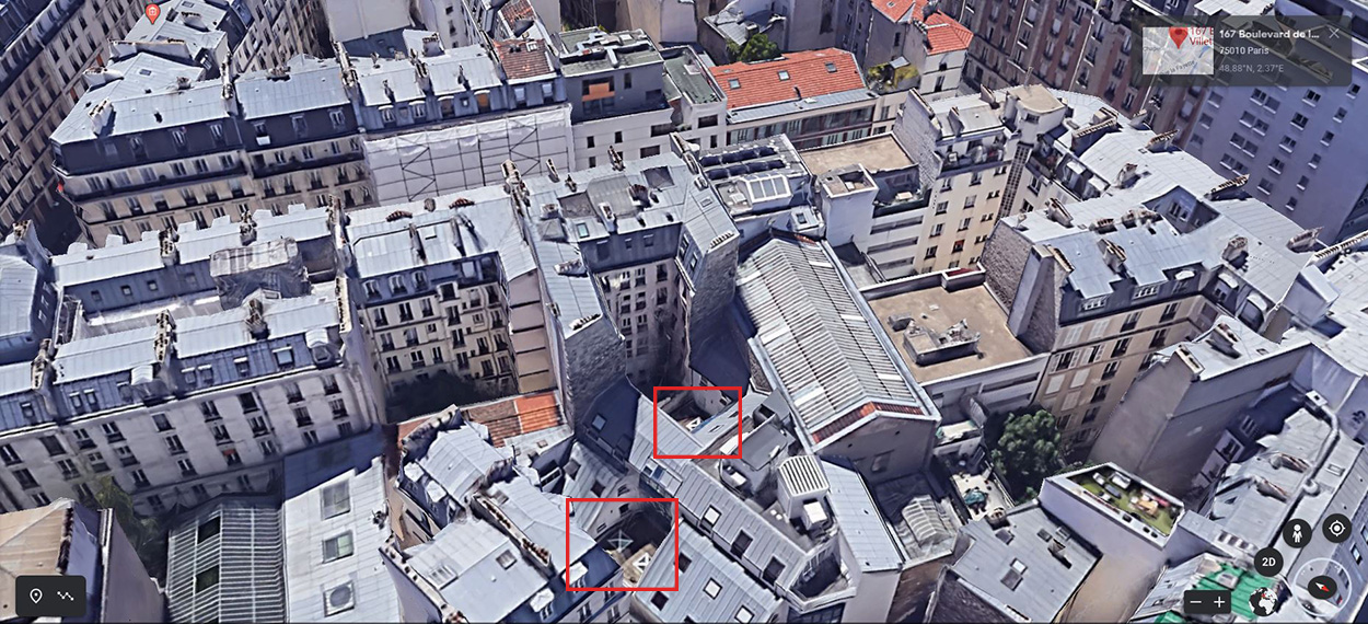 Visualisation réalisation Bluetek et DAD Sécurité Incendie Paris