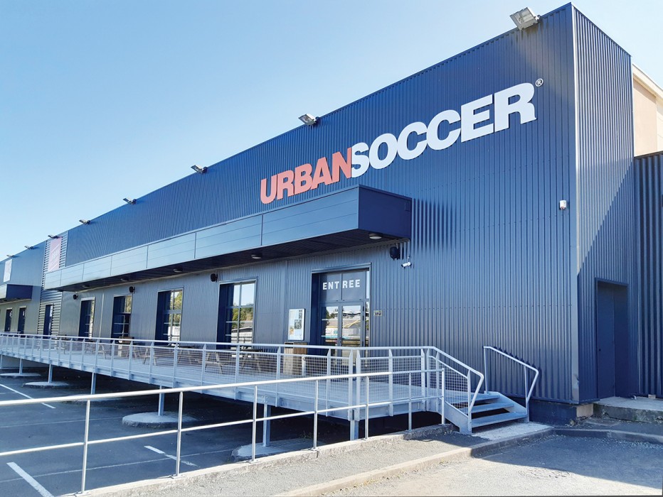 Installation adiabatique UrbanSoccer