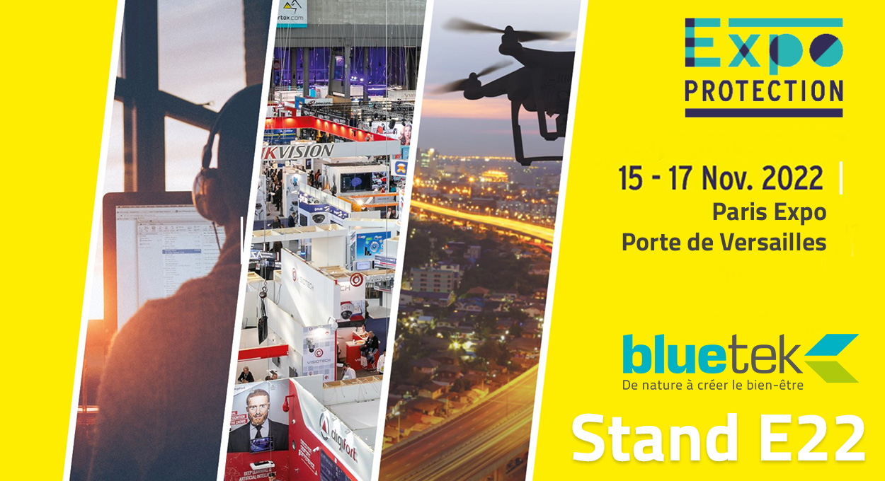 Participation Bluetek à Expoprotection 2022