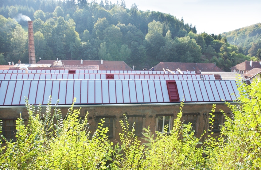 rénovation verrière polycarbonate cristallerie st louis