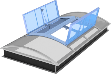 Module de désenfumage pneumatique - Exuplus pneu